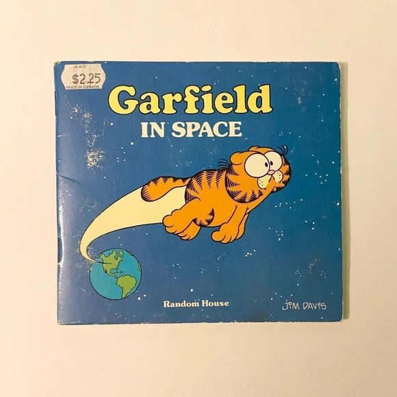 Vintage 80s Random House Books The Fake Smurf Garfield In Space The Pirate Books - Picture 9 of 16